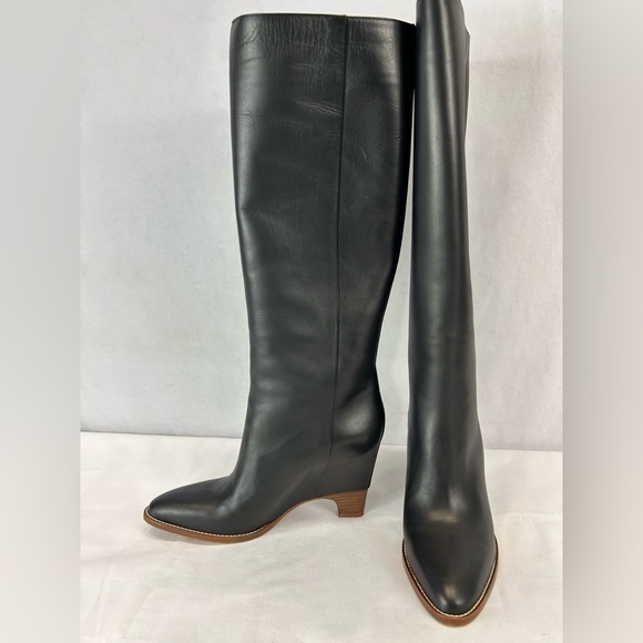 GABRIELA HEARST Nola Leather Knee High Boots - Picture 4 of 9